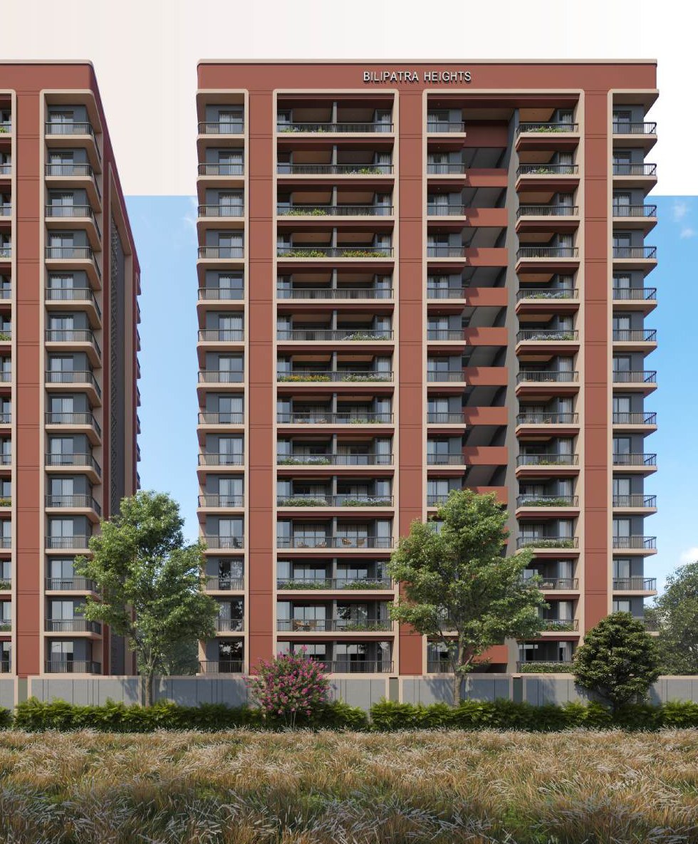 Bilipatra Heights twin tower facade